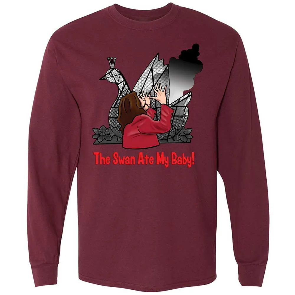 The Swan Ate My Baby - Maroon - 16