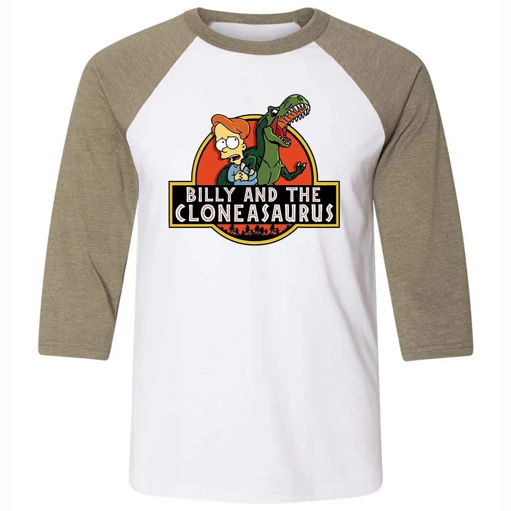 Billy And The Cloneasaurus - White/Heather Olive - 4
