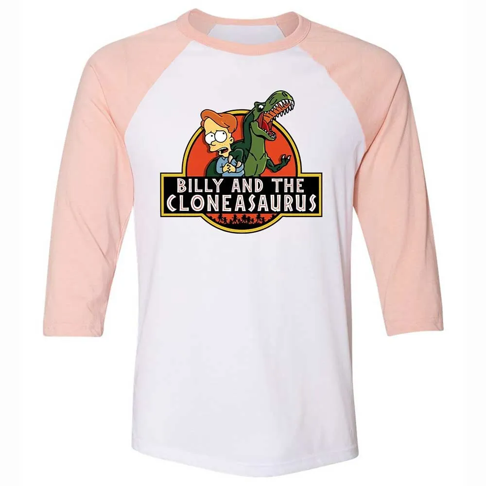 Billy And The Cloneasaurus - White/Heather Peach - 5