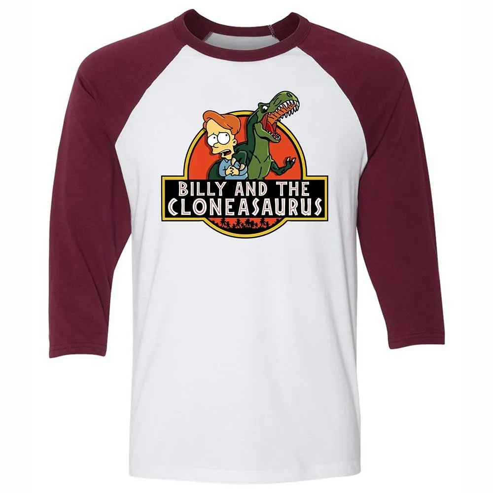 Billy And The Cloneasaurus - White/Maroon - 7