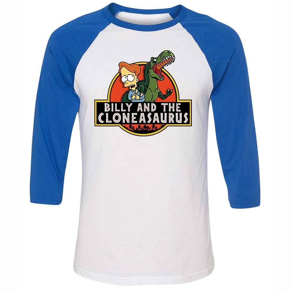 Billy And The Cloneasaurus - White/True Royal - 10