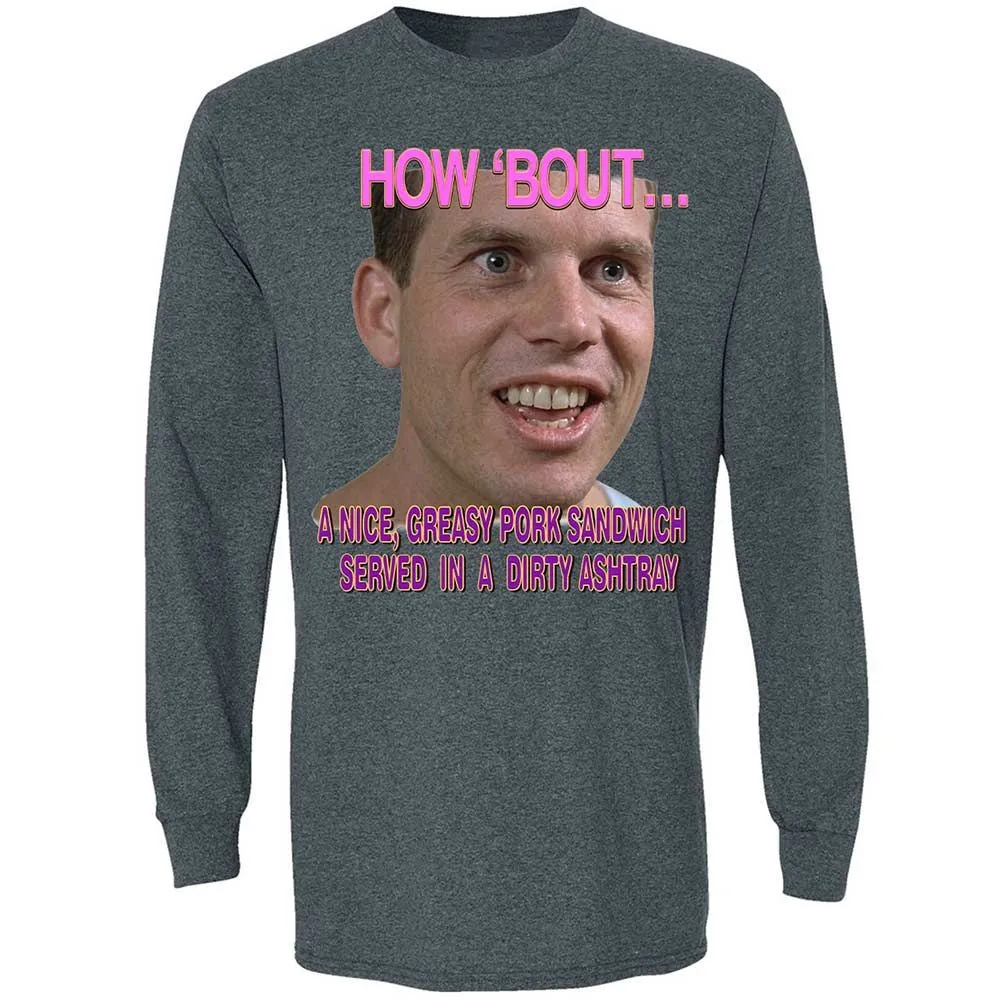 Long Sleeve T-Shirt - BVR694Q7 - Dark Heather - 15