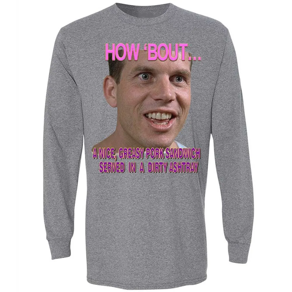 Long Sleeve T-Shirt - BVR694Q7 - Graphite Heather - 18