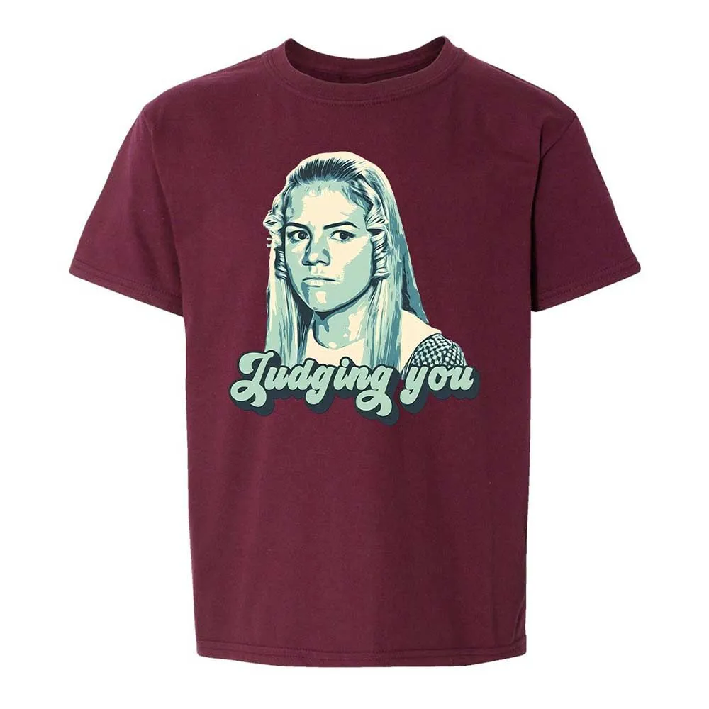 Kids T-Shirt - BLGDNHD1 - Maroon - 19