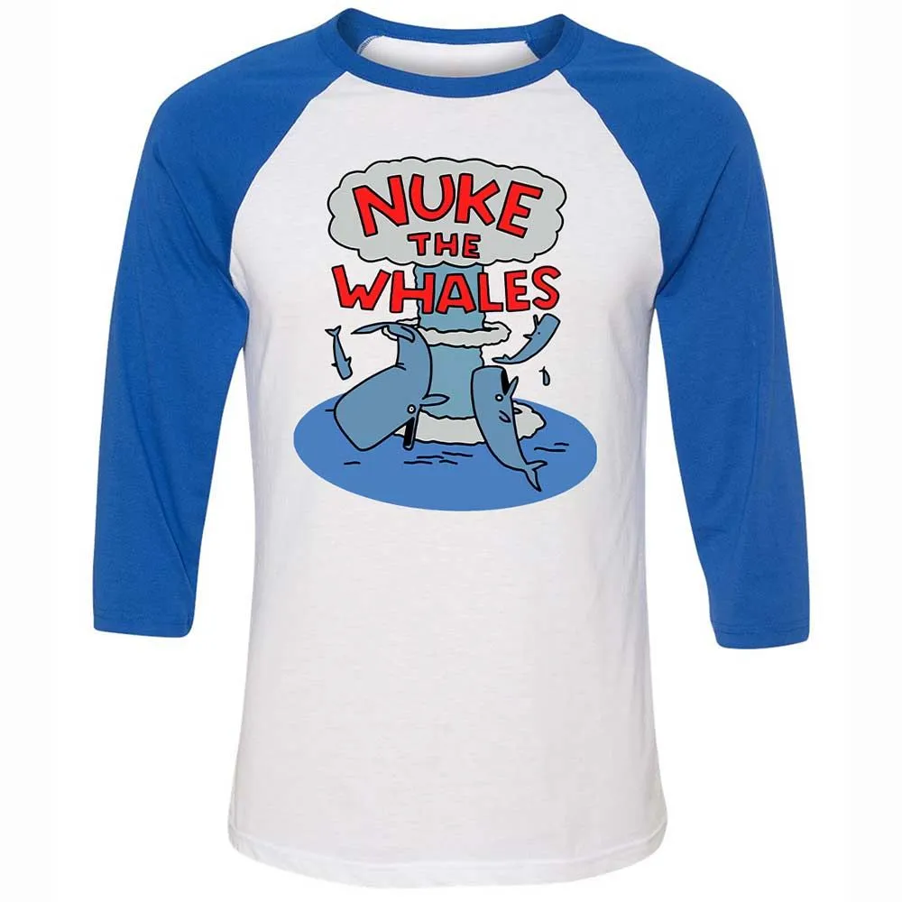 Nuke the Whales - White/True Royal - 10