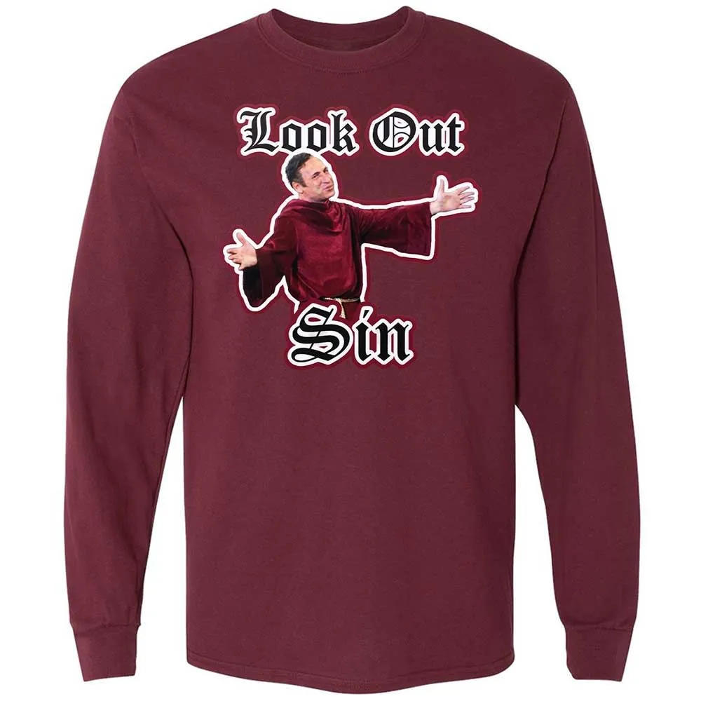 Long Sleeve T-Shirt - PWN31GLK - Maroon - 16