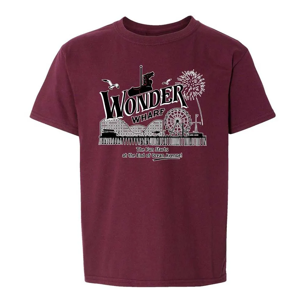 Kids T-Shirt - NEPSNGVK - Maroon - 19