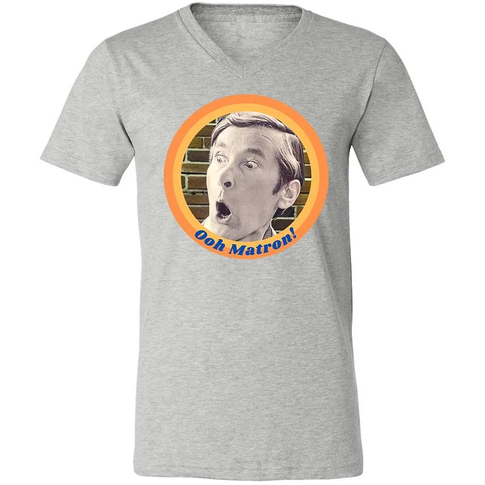 Unisex V-Neck T-Shirt - 66733UPN - Athletic Heather - 2