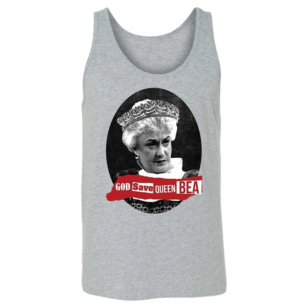 God Save Queen Bea - Athletic Heather - 2
