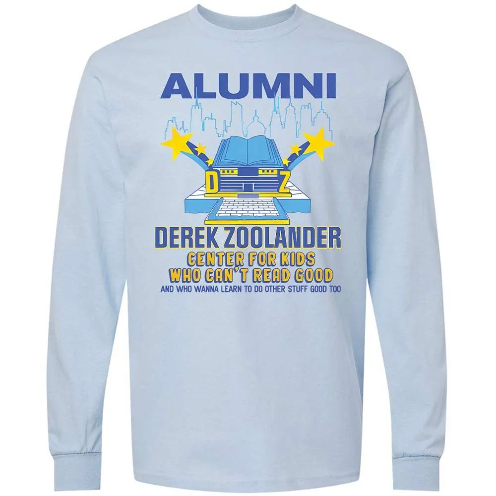 Long Sleeve T-Shirt - C1ZGL87J - Light Blue - 4