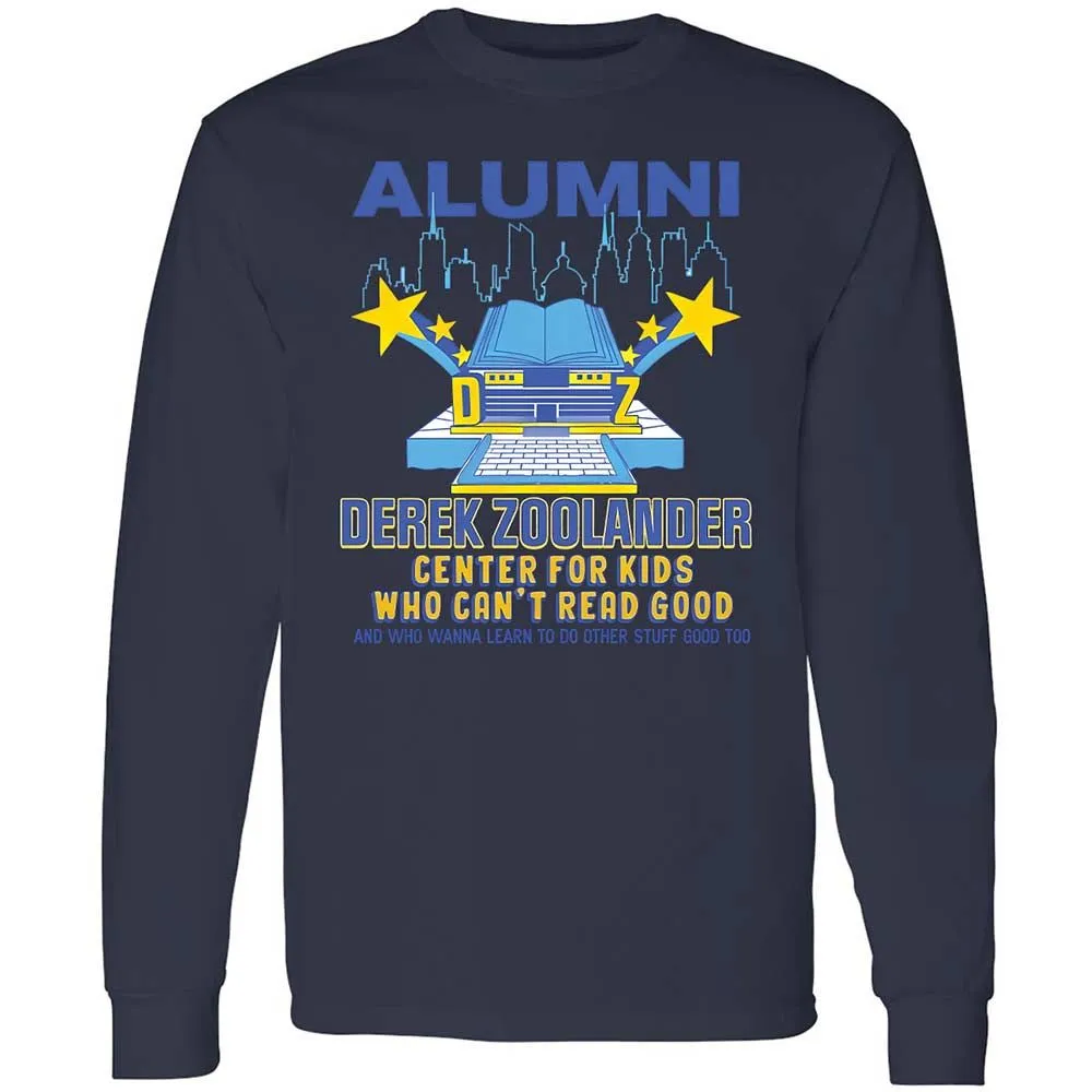 Long Sleeve T-Shirt - C1ZGL87J - Navy - 13