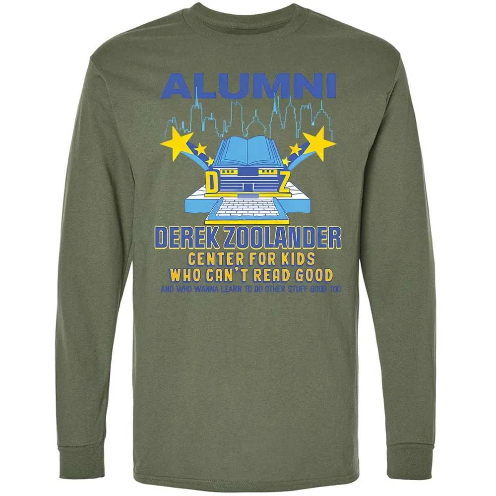 Long Sleeve T-Shirt - C1ZGL87J - Military Green - 19
