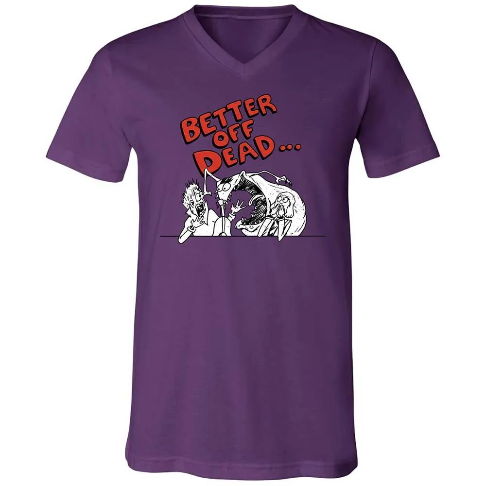 Unisex V-Neck T-Shirt - 48HJX2X5 - Team Purple - 10