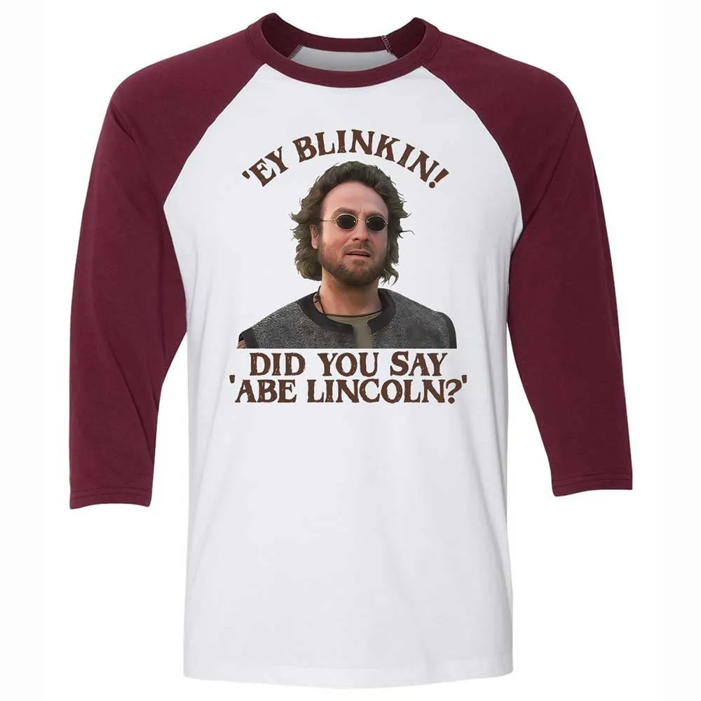 Did You Say Abe Lincoln - White/Maroon - 7