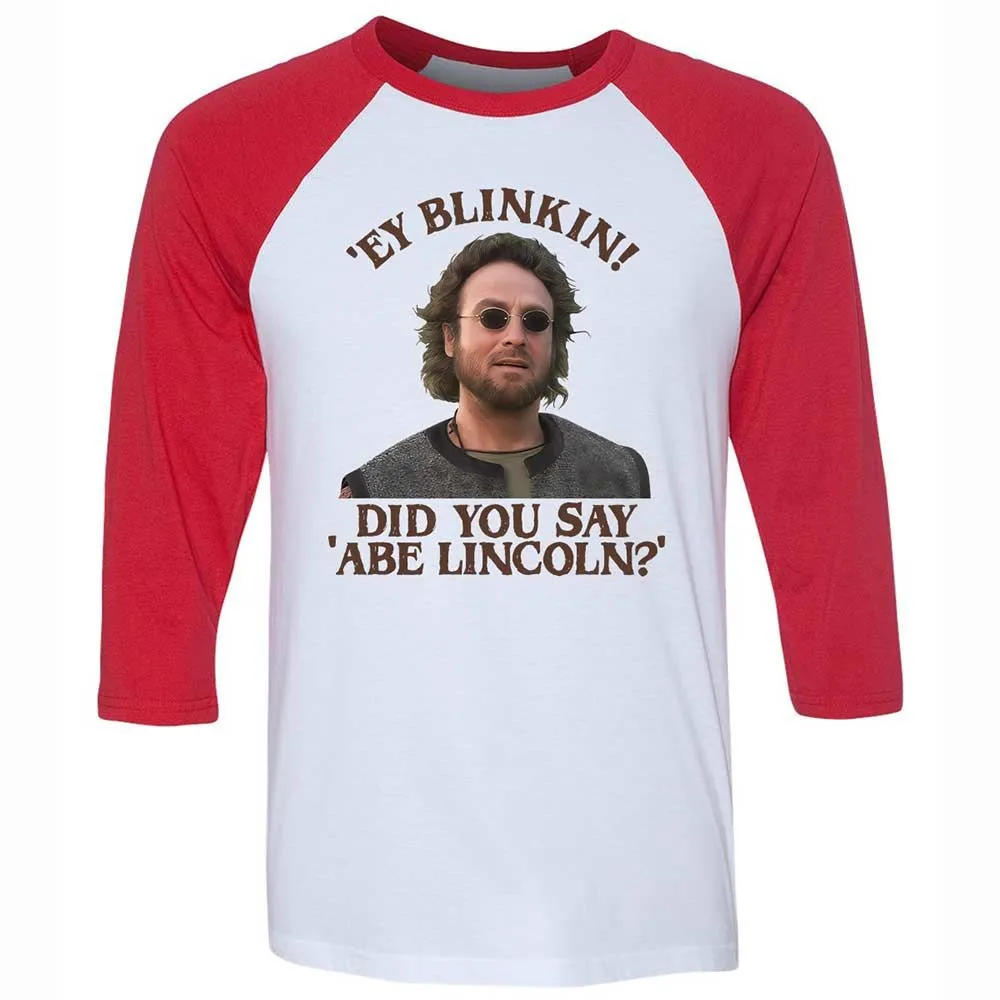Did You Say Abe Lincoln - White/Red - 9