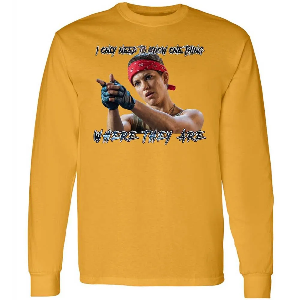 Long Sleeve T-Shirt - PENPABY4 - Gold - 10