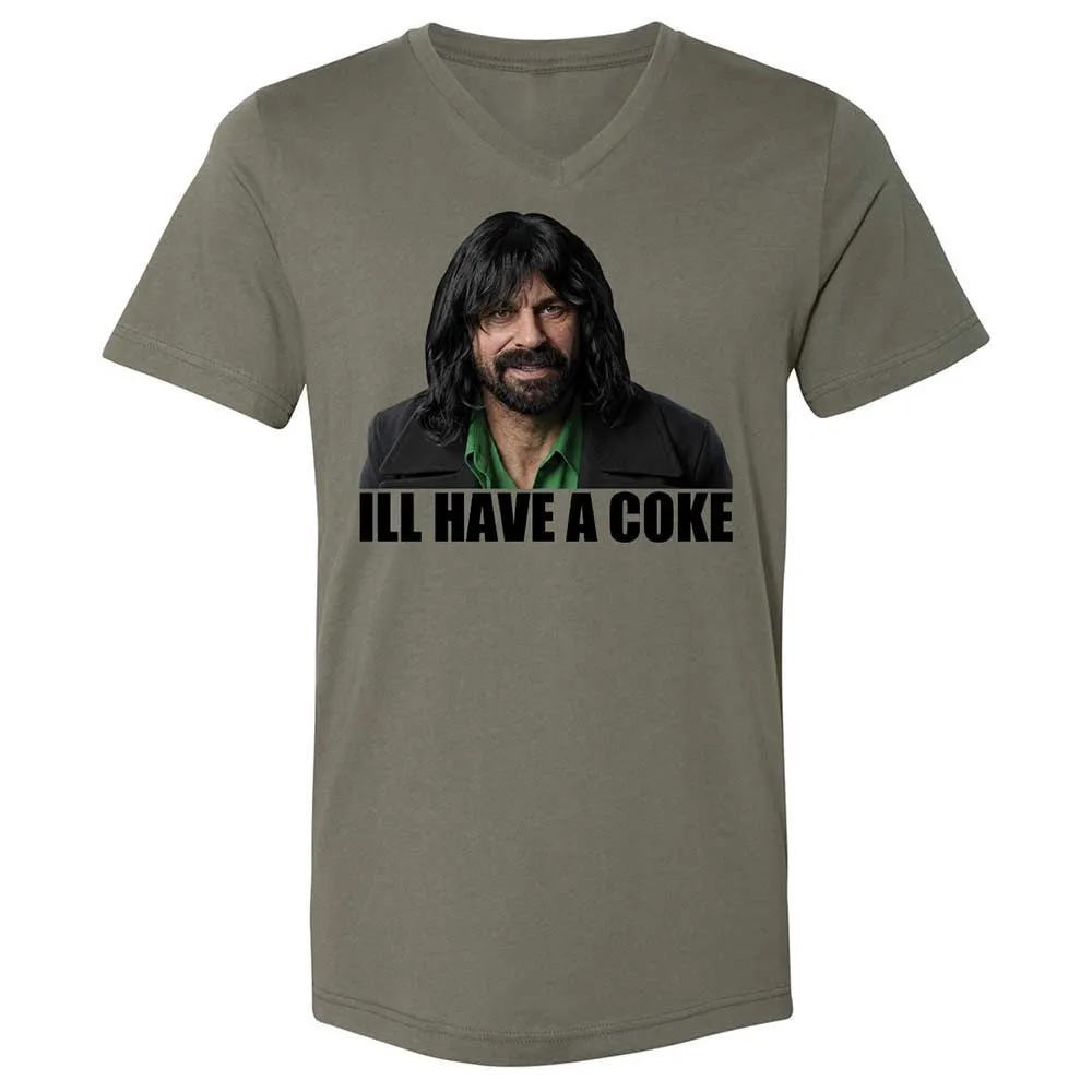 Unisex V-Neck T-Shirt - TV5L7ZR5 - Military Green - 15