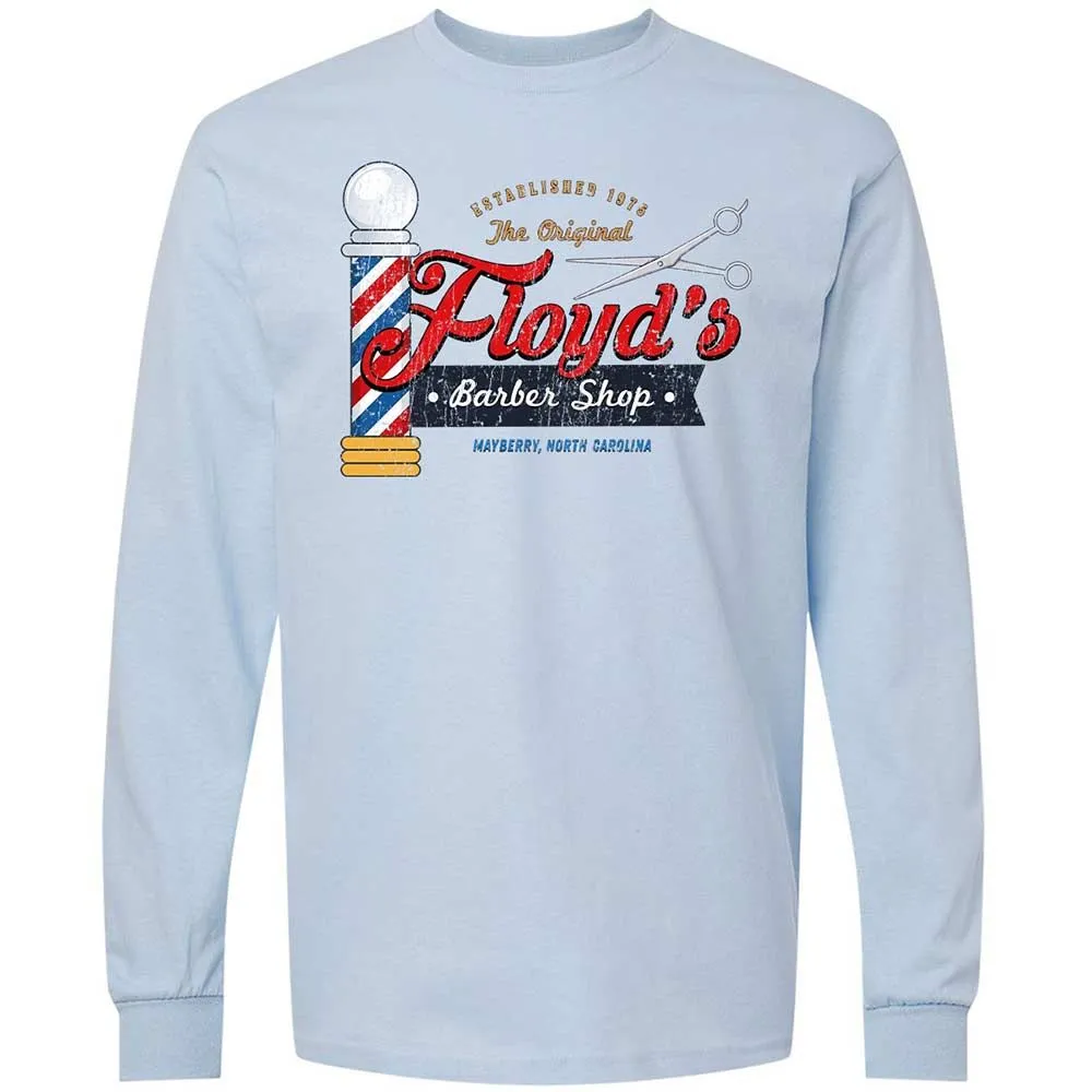 Long Sleeve T-Shirt - YNCVLKEH - Light Blue - 4