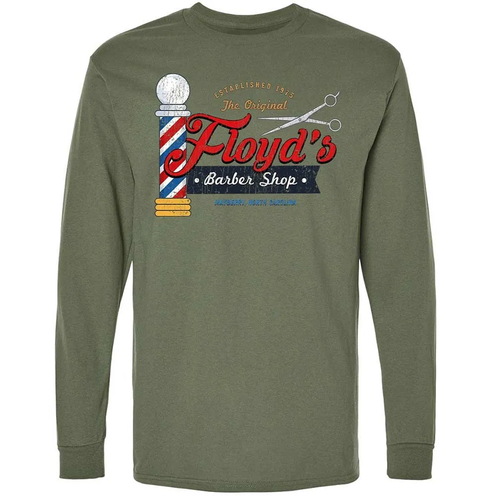 Long Sleeve T-Shirt - YNCVLKEH - Military Green - 19