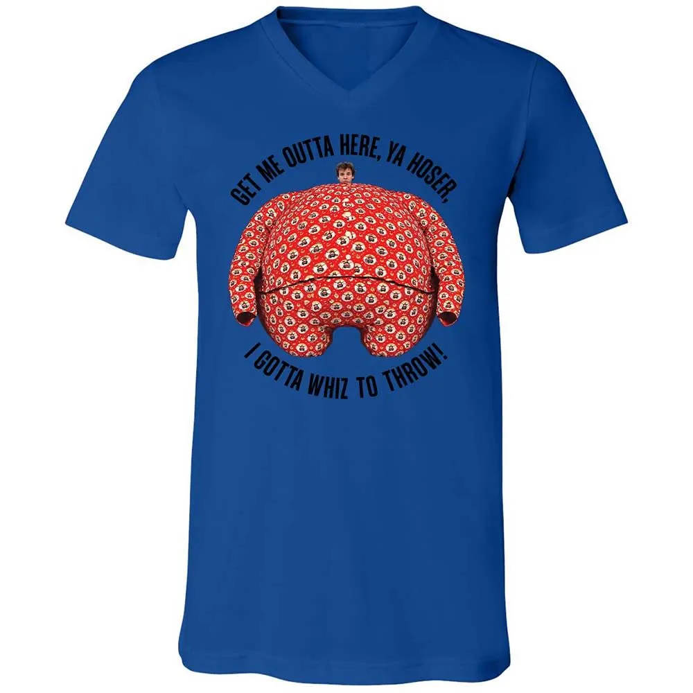Unisex V-Neck T-Shirt - 2AYWSYSP - True Royal - 3
