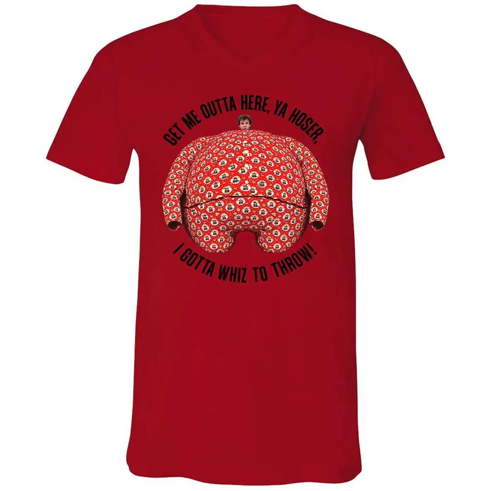Unisex V-Neck T-Shirt - 2AYWSYSP - Red - 5