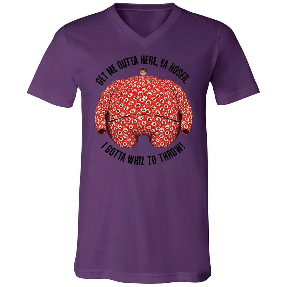 Unisex V-Neck T-Shirt - 2AYWSYSP - Team Purple - 10