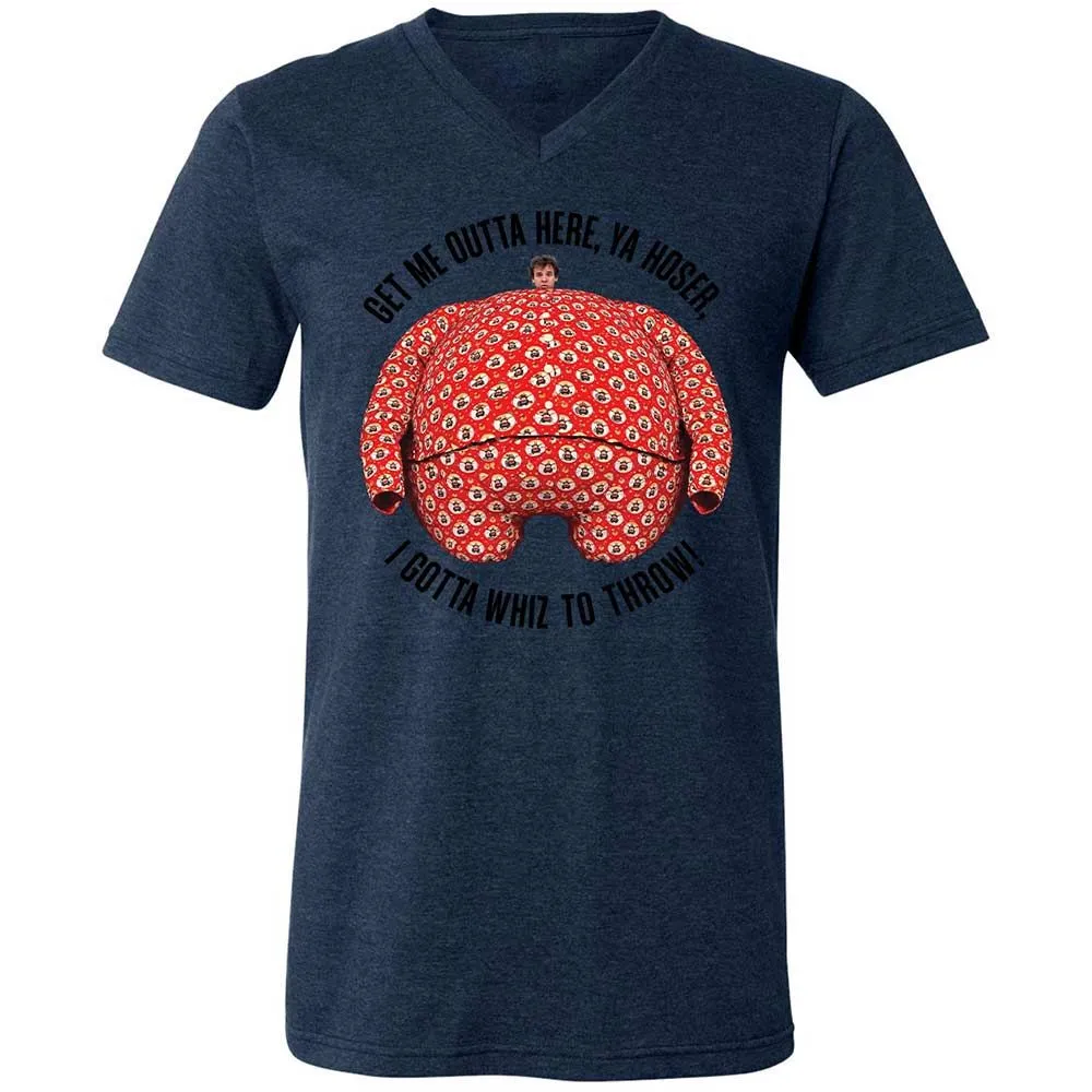 Unisex V-Neck T-Shirt - 2AYWSYSP - Heather Navy - 13