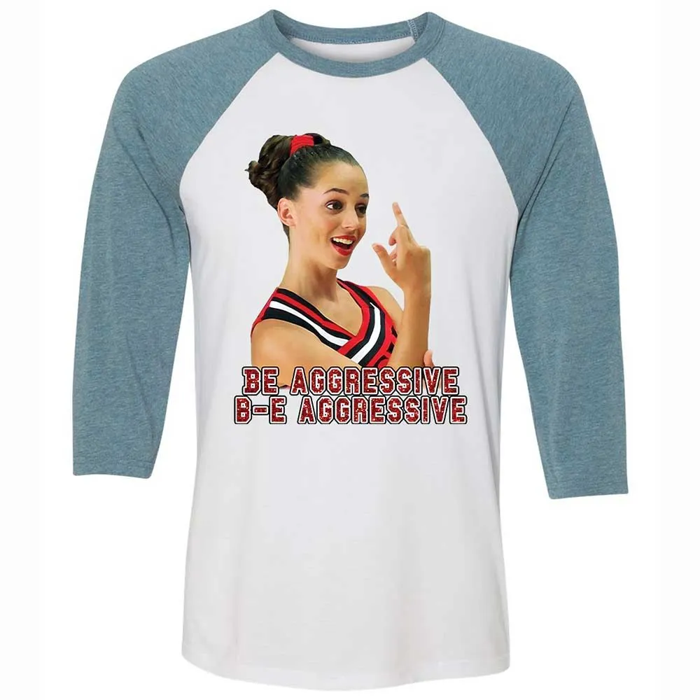 Unisex 3/4 Baseball Tee - EBWVK8W5 - White/Denim - 3