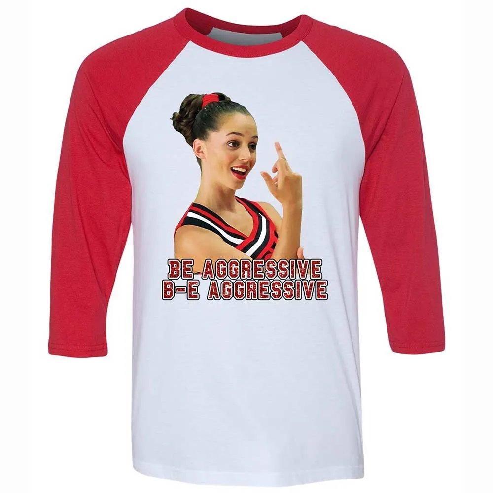 Unisex 3/4 Baseball Tee - EBWVK8W5 - White/Red - 9