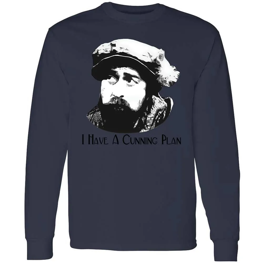 I Have A Cunning Plan - Navy - 13