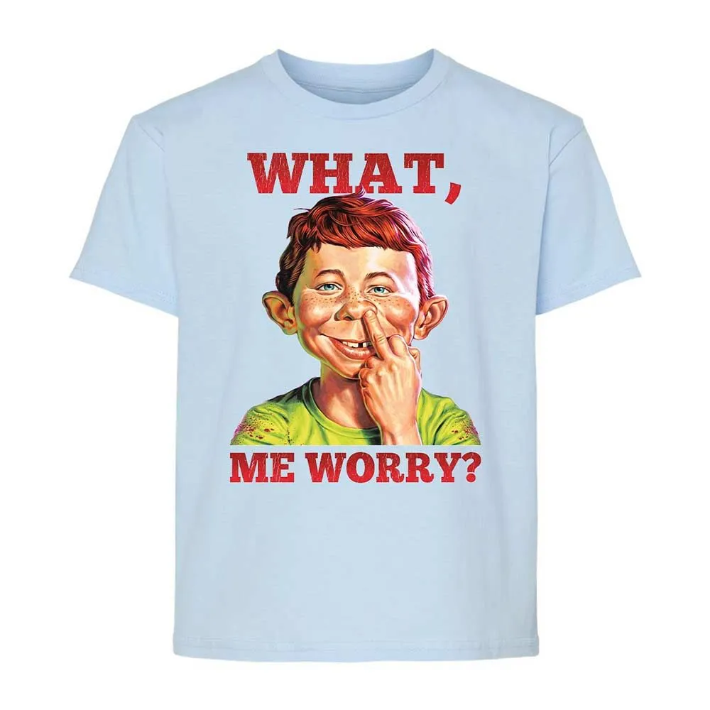What, me worry - Light Blue - 3