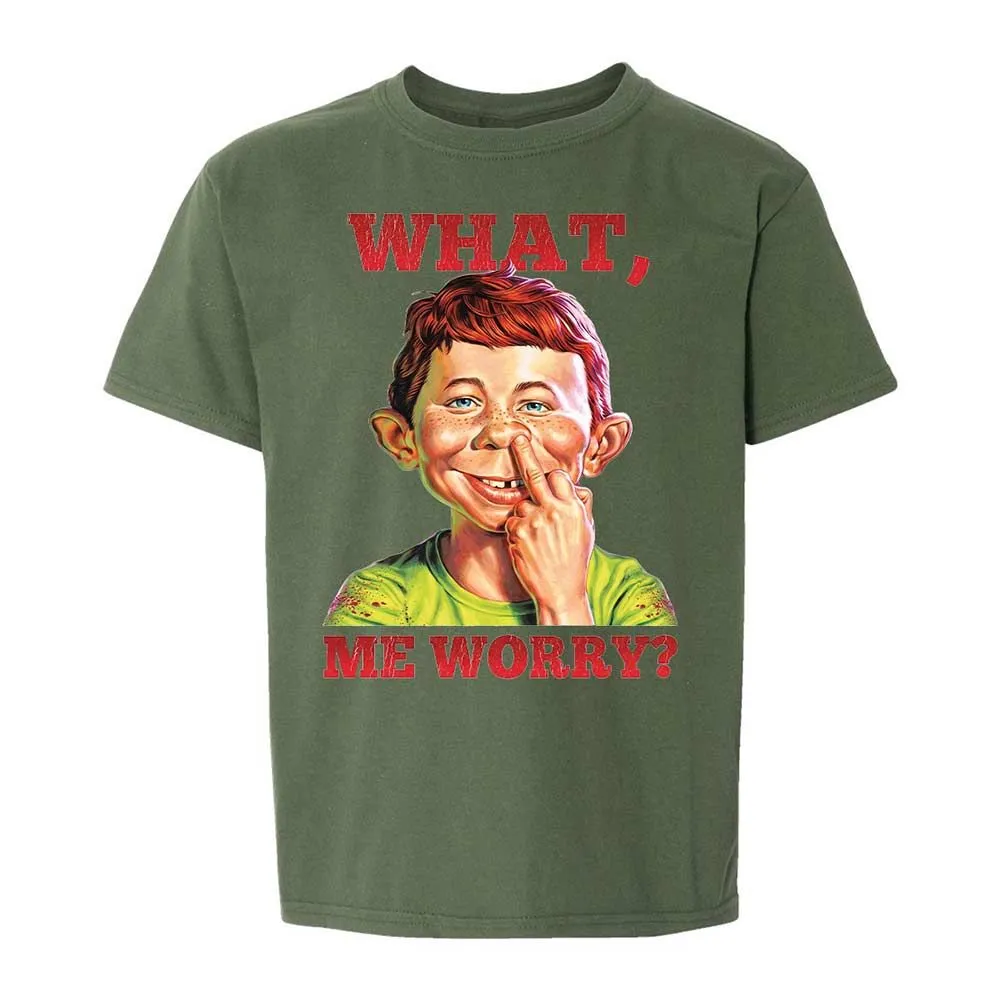 What, me worry - Military Green - 20