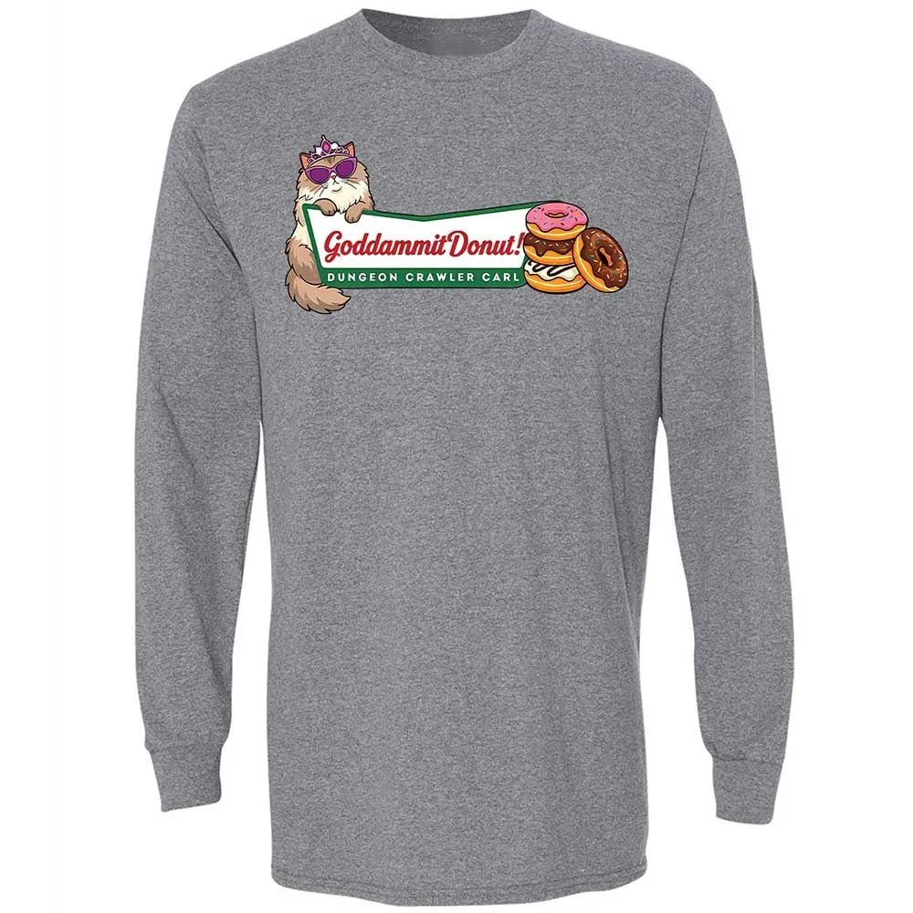 Goddammit Donut - Graphite Heather - 18