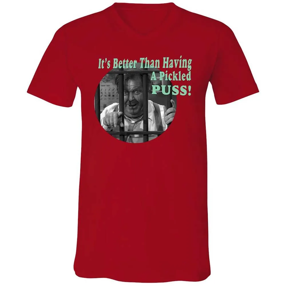 Unisex V-Neck T-Shirt - 4NK3H2BA - Red - 5