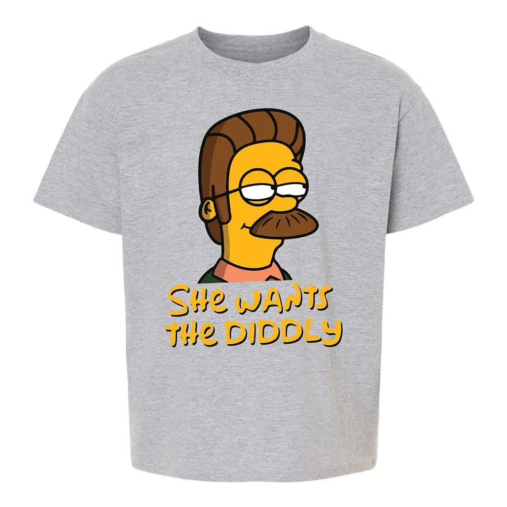 She Wants The Diddly - Sport Grey - 2