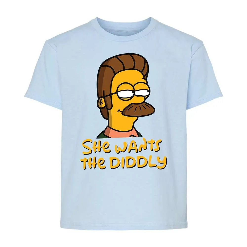 She Wants The Diddly - Light Blue - 3