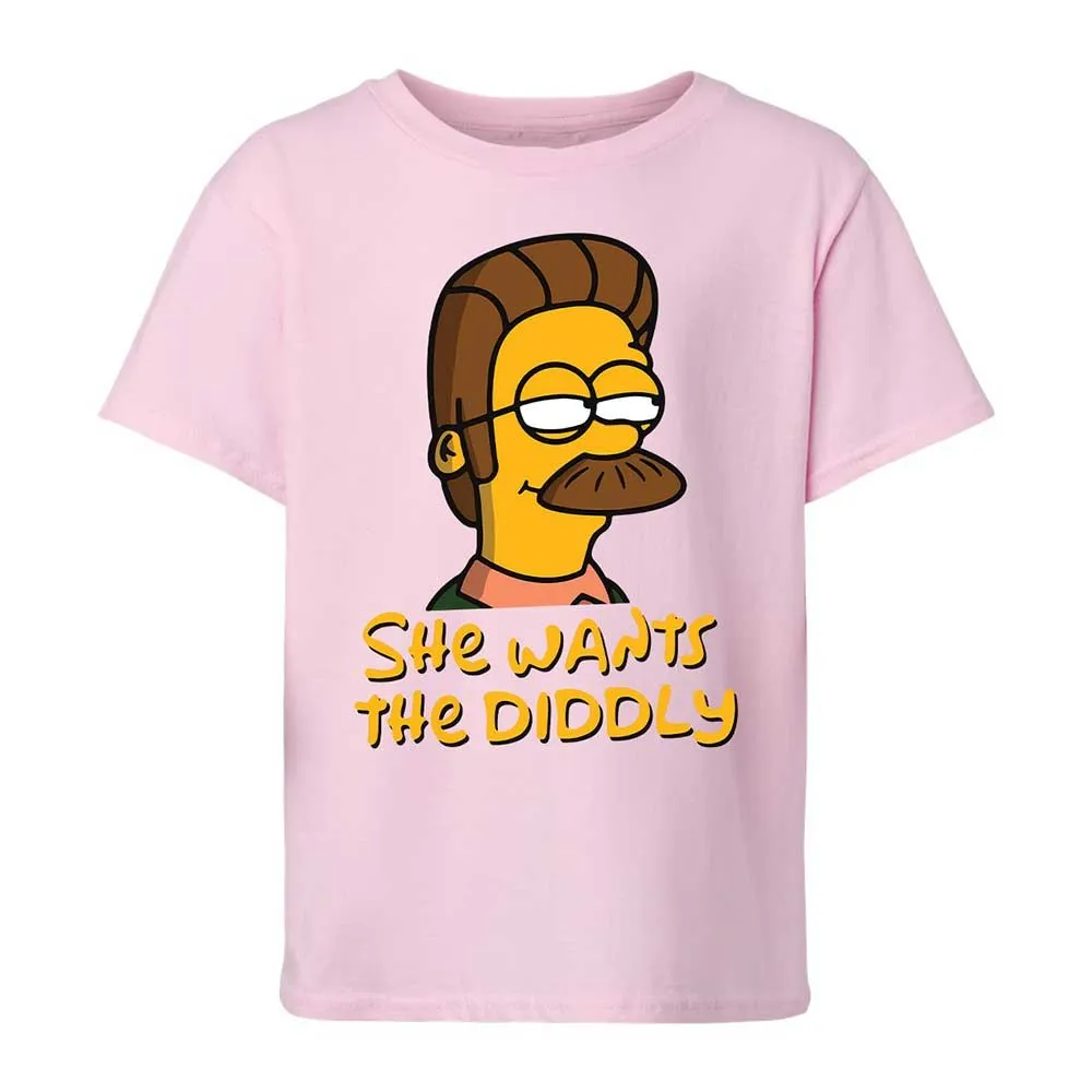 She Wants The Diddly - Light Pink - 5