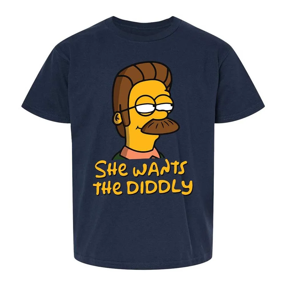 She Wants The Diddly - Navy - 8