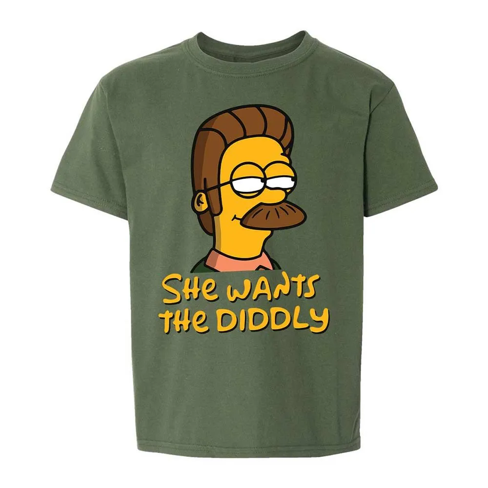 She Wants The Diddly - Military Green - 20