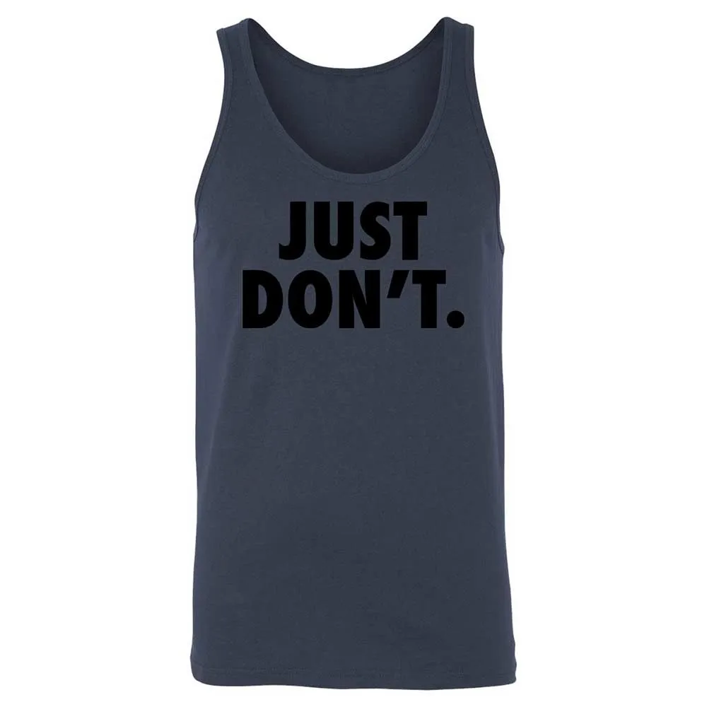 Just Don't. - Navy - 8