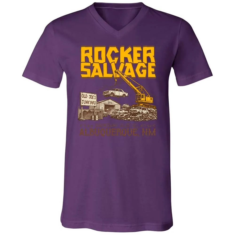 Unisex V-Neck T-Shirt - SW93D7BT - Team Purple - 10