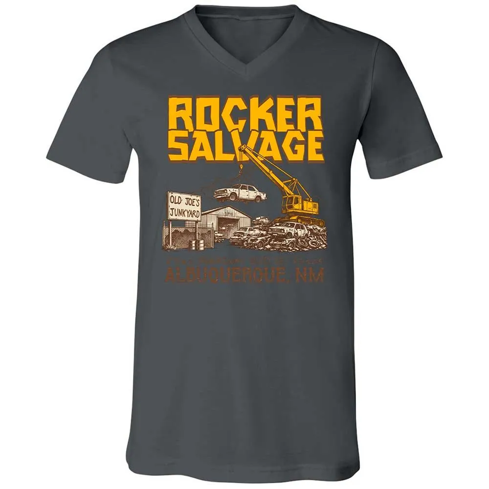 Unisex V-Neck T-Shirt - SW93D7BT - Asphalt - 16