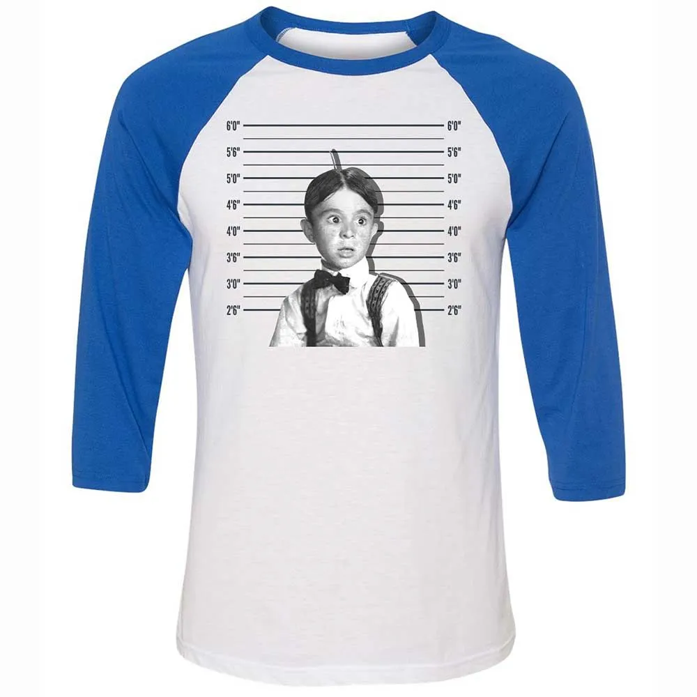 Unisex 3/4 Baseball Tee - HYU7W35M - White/True Royal - 10