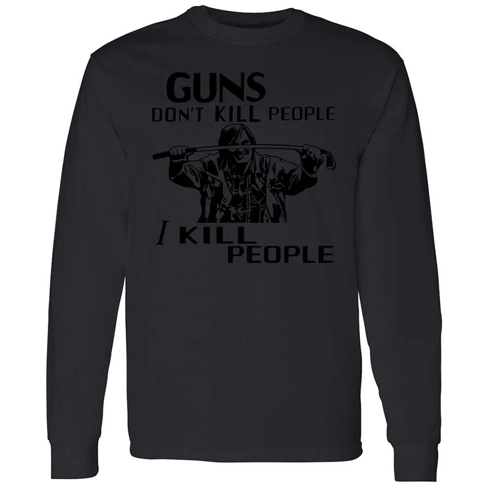 Long Sleeve T-Shirt - P9QH5P41 - Black - 12