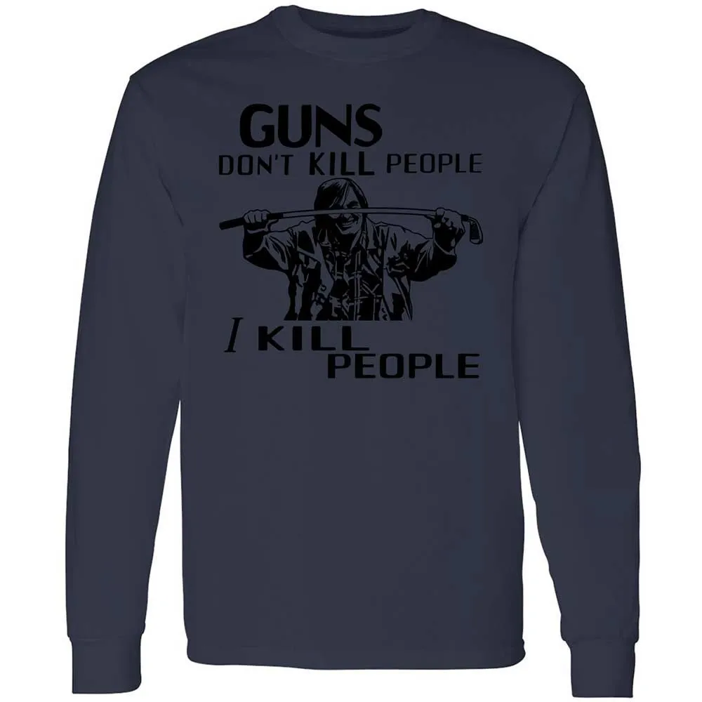 Long Sleeve T-Shirt - P9QH5P41 - Navy - 13