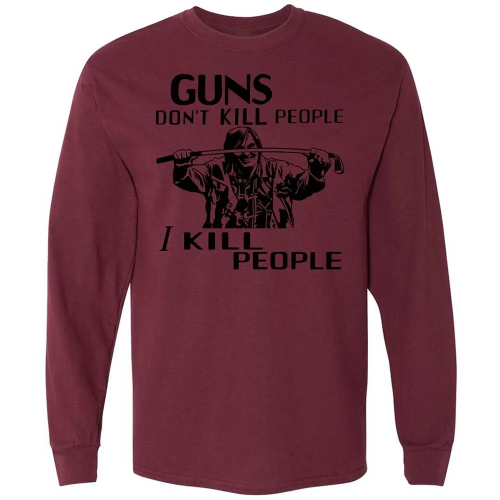 Long Sleeve T-Shirt - P9QH5P41 - Maroon - 16