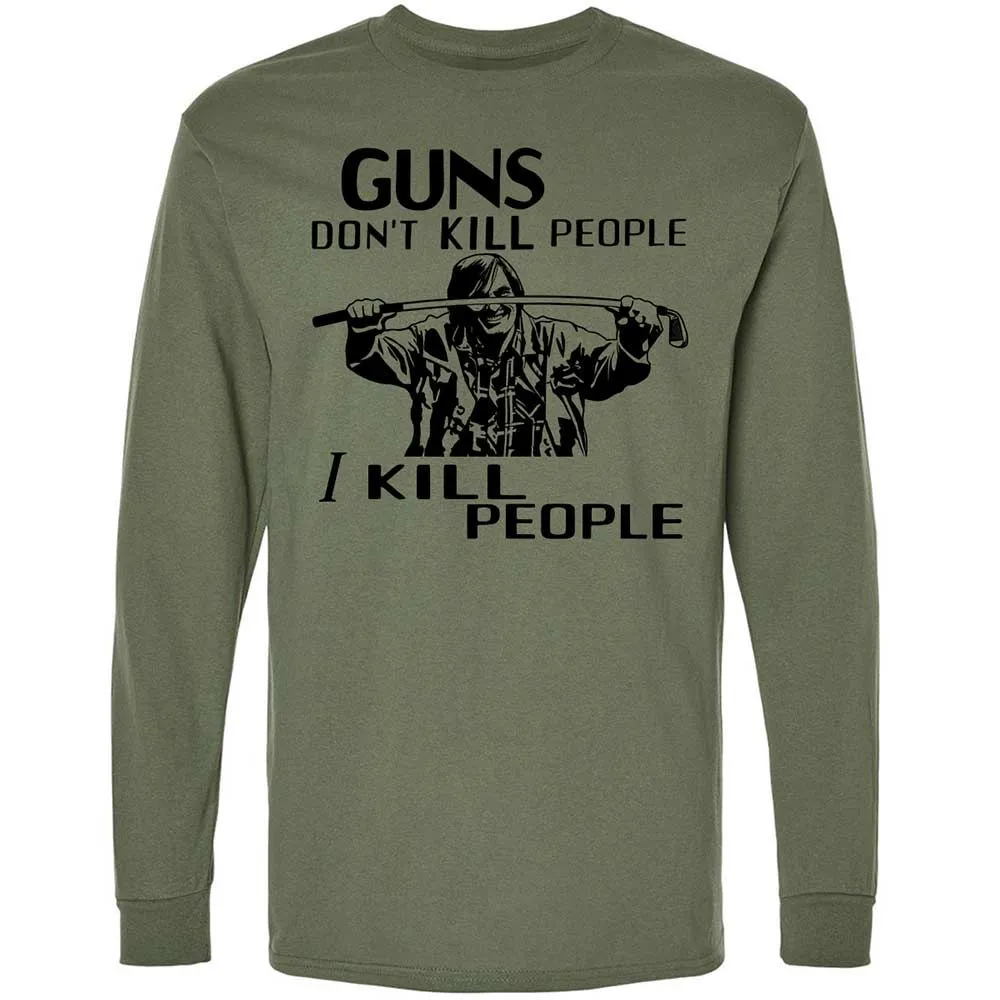 Long Sleeve T-Shirt - P9QH5P41 - Military Green - 19