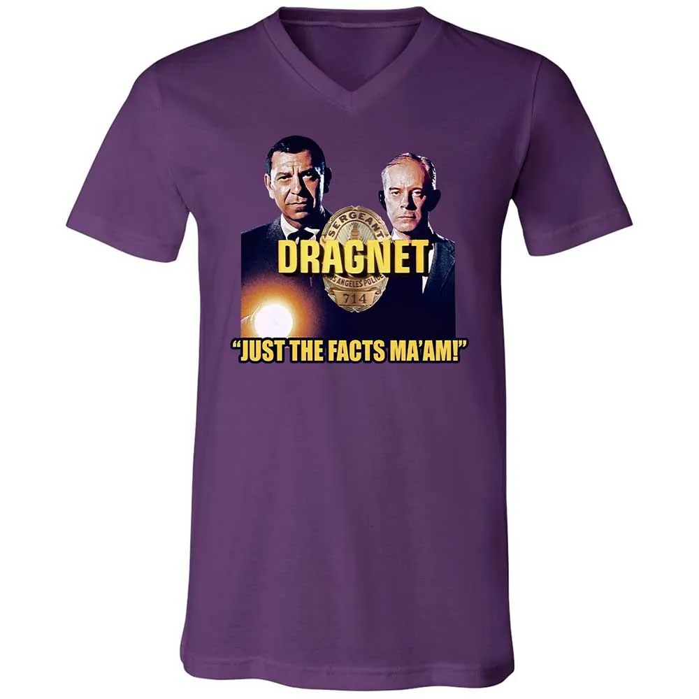 Unisex V-Neck T-Shirt - TR2PJU6V - Team Purple - 10