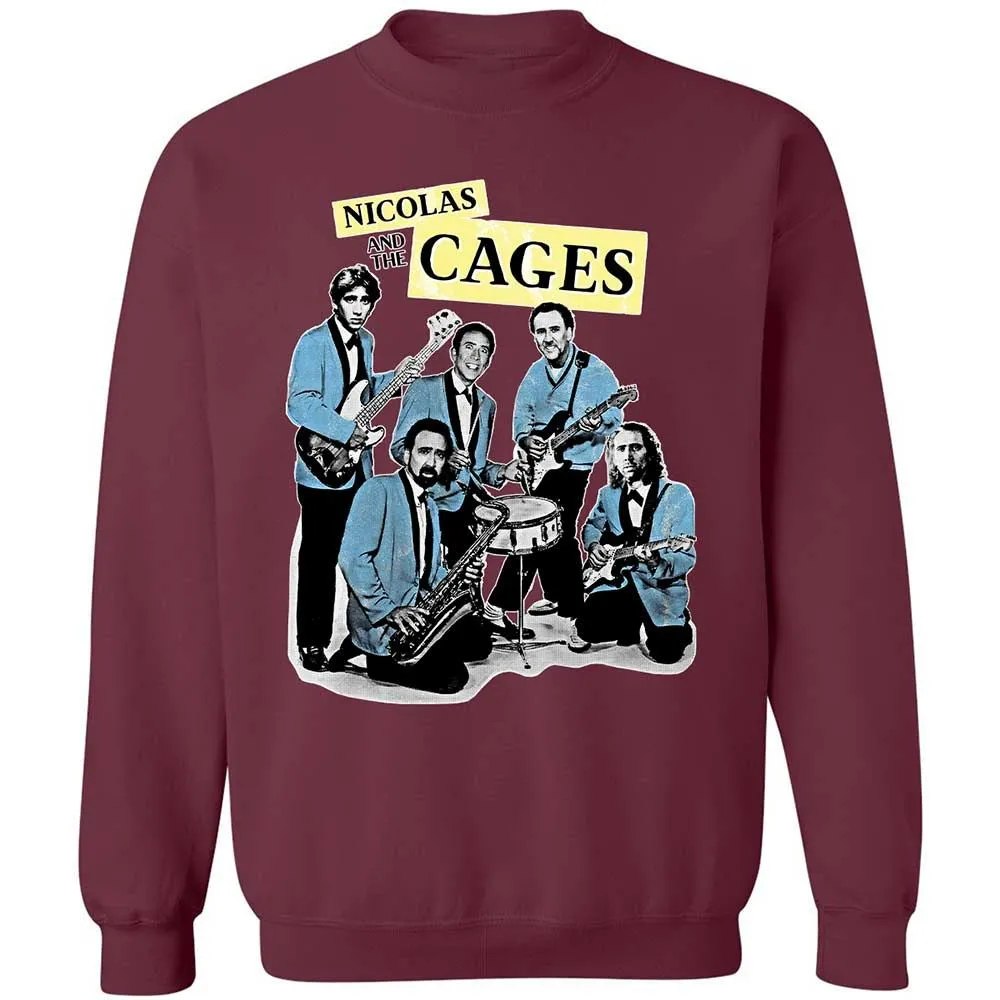 Nicolas and the Cages - Maroon - 20