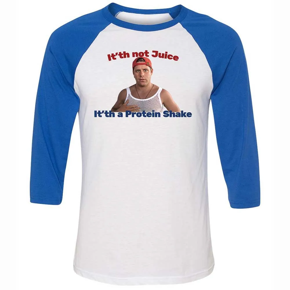 Unisex 3/4 Baseball Tee - EZJ7YNPD - White/True Royal - 10